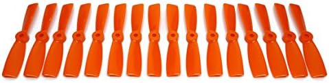 16 Pcs DAL 4045 (4.0 x 4.5) Bull Nose. Orange. 8CW and 8CCW. Special Poly Carbon Glass Injection Material
