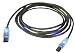 Lindy USB 2.0 Kabel Typ A/B transparent mit blau leuchtenden Steckern, 5m
