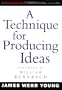A Technique for Producing Ideas