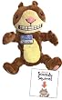 Scaredy Squirrel 12" Plush Stuffed Animal by Merry Makers (Book not included)