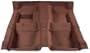 CHEVROLET CORVETTE CONVERTIBLE CARPET IN TRUVETTE MASS - RIGHT & LEFT FRONT PCS / COMPUTER COVER / MAIN REAR / RISER / & 3 COMPARTMENT DOOR COVERS. DOES NOT INCLUDE THE 3 PIECES OF CARPETED PLASTIC FOR THE TAIL LIGHT SECTION. - METALIC BLUE (2000 00 1998 98 1999 99 )