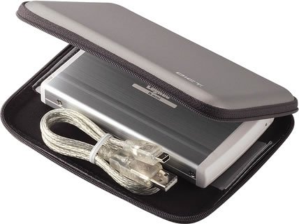 Cover image : ELECOM EVA素材ポータブルハードディスクケース (参考収納寸法145*22*108) グレー HDC-001GY