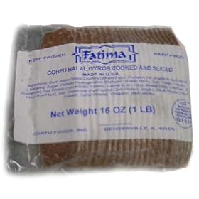 Gyro Meat HALAL, 3lb(48oz) 3x1lb Packs