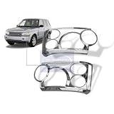 2003 2004 2005 2006 2007 2008 2009 2010 Range Rover Chrome Headlight Trim
