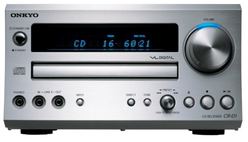 Cover image : ONKYO CD/FMチューナーアンプ 60W＋60W CR-D1(S) /シルバー