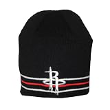 Adult NBA Houston Rockets Warm Ski & Skate Beanie / Winter Hat - One Size Fits All - Black