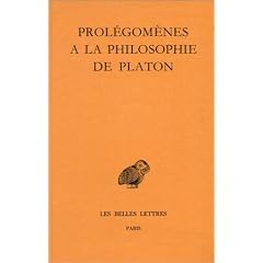 Prol�gom�nes � la Philosophie de Platon