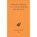 Prol�gom�nes � la Philosophie de Platon