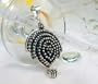 Fantastic Glittering Studs Designer Sterling Silver Pendant