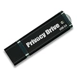 2GB Privacy USB Flash Drive with 256 bit AES Software Encryption