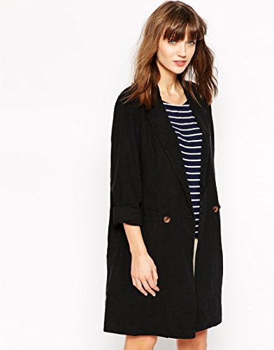 Ganni Double Button Front Long Cotton Coat 並行輸入品