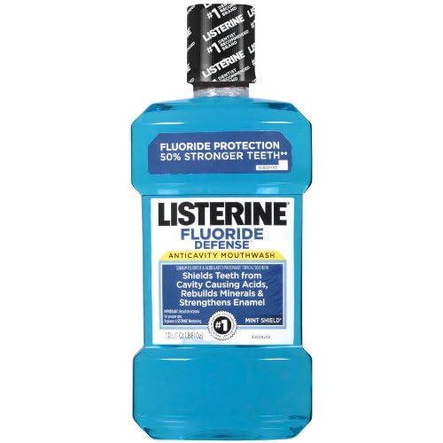 Listerine Fluoride Defense Mint Shield 1 Liter