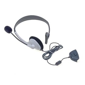 Microsoft Xbox 360 Jeu Ecouteur Casque Microphone
