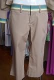 Genes Cotton Khaki Cropped Pants Size 4