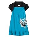 Girls' Xhilaration&reg; Knit Top 2-fer Shrug - Turquoise