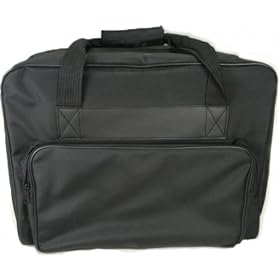 Sewing Machine Carrying Case Tote Black