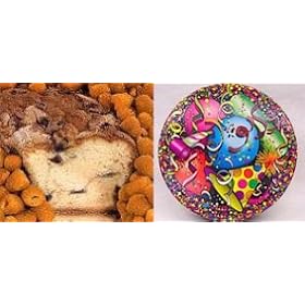 Golden Raspberry 10" Coffee Cake (Party Gift Tin)