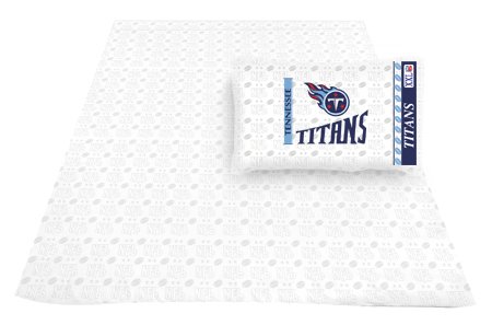 Tennessee Titans NFL Sheet & Pillow Set (Twin)
