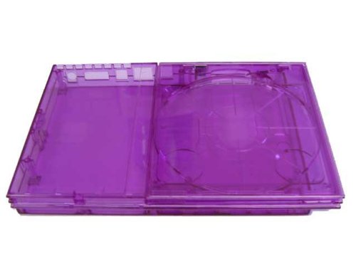 Clear Purple Ghost Case for Ps2