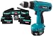 Makita 6337DWDEX1 14.4 Volt 1/2-Inch MForce Driver-Drill Kit with Heavy Duty Tool Belt & Bags