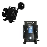 Sandisk Sansa c240 1GB Flexible Car Windshield Holder - Gomadic Brand