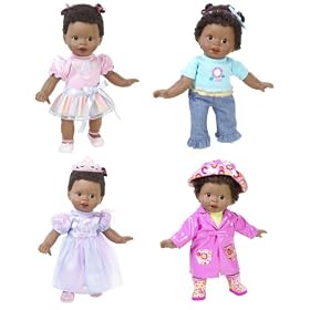 Little Mommy Sweet as Me Doll Bedtime - African American by Mattel