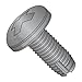 10-24 x 1" Type 1 Thread Cutting Screws/Phillips/Pan Head/Steel/Black Oxide (Carton: 5,000 pcs)