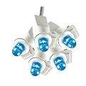 Philips LED Icicle String Lights - Blue/ White Wire