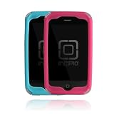 Incipio Technologies SILICRYLIC  Case 2 Pack with Clear Shell for iPhone 3G, 3G S (Magenta,Little Blue Box Blue)