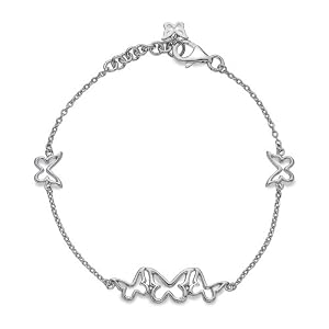 Hot Diamonds Paradise Butterfly Bracelet of 19 cm