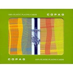 Copag Bridge Geometric Jumbo Index Plastic Playing Cards