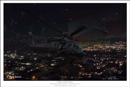 Night of Reckoning, by Mark Karvon - 100 Limited Edition