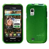Crystal Green Protective Hard Case / Cover / Shell for Samsung Fascinate /  ....