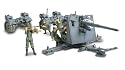 German 88mm Flak Anti-Tank Gun and 5 Man Crew - Stalingrad, 1942