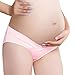 Cotton Whisper Women's & Pregnant 4 Pack Pure Cotton Comfy Low Rise Bikini Brief