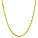 10 Karat Yellow Gold 2.4-mm Tiger Eye Link Chain (18 Inch)