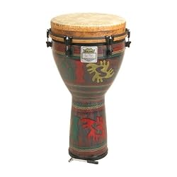 Remo African Collection DJ-0012-24 24" x 12" Leon Mobley Key-Tuned Djembe -