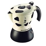 Bialetti 125 Mukka Express Stovetop Cappuccino Maker With Quality Pressure Valve by 
