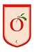Holly Berry Monogram Flag - O