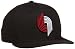NBA Portland Trailblazers 9Fifty Hardwood Classic Collection Snapback Cap (Black, One Size Fits Most
