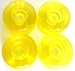 YELLOW GEL Skateboard WHEELS Skateboards 54mm 98A