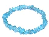 BLUE APATITE CHIP BRACELET