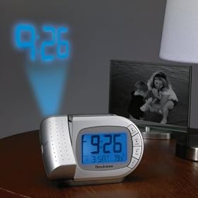 Wireless Projection Weather Clock by Brookstone