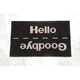 Coir Hello Goodbye Doormat