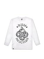 Rum Knuckles Camiseta Manga Larga Eternal Snake (Blanco)