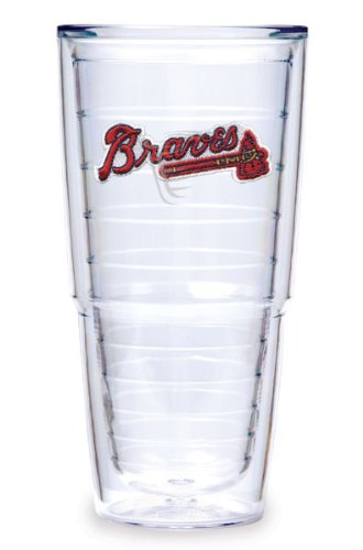 Tervis Tumbler Atlanta Braves 24-Ounce Double Wall Insulated Tumbler, Set of 2