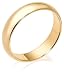10k Yellow Gold 5mm Traditional Men's Wedding Band
