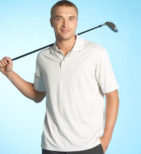 Blue Harbour Golf Jacquard Stripe Polo Shirt