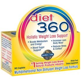 Garden of Life - Diet 360 - 90 Caplets by Garden of Life