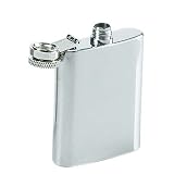3oz Stainless Steel Hip Flask from Wine and Spirit Accessories